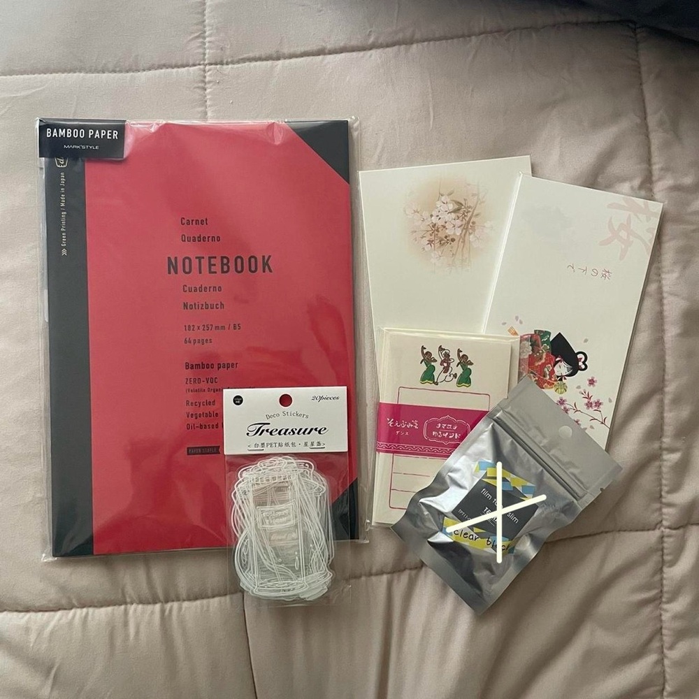 NEW japanese stationary bundle